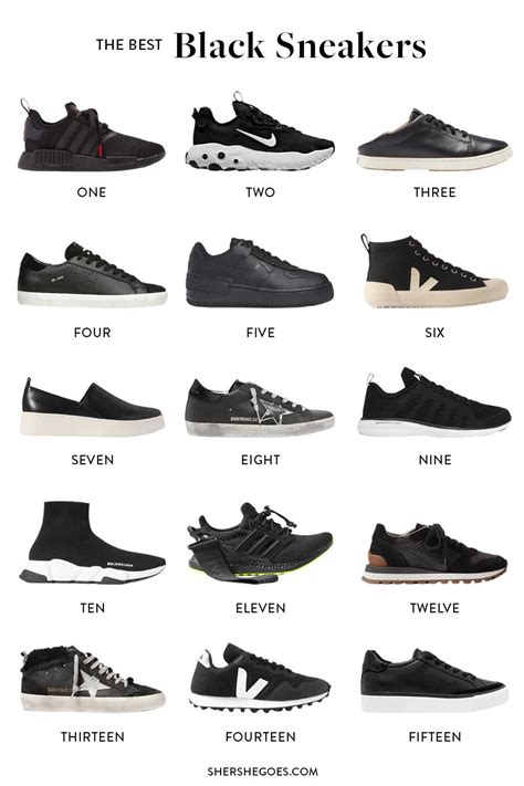 what to wear with black sneakers ladies|best black sneakers for men.